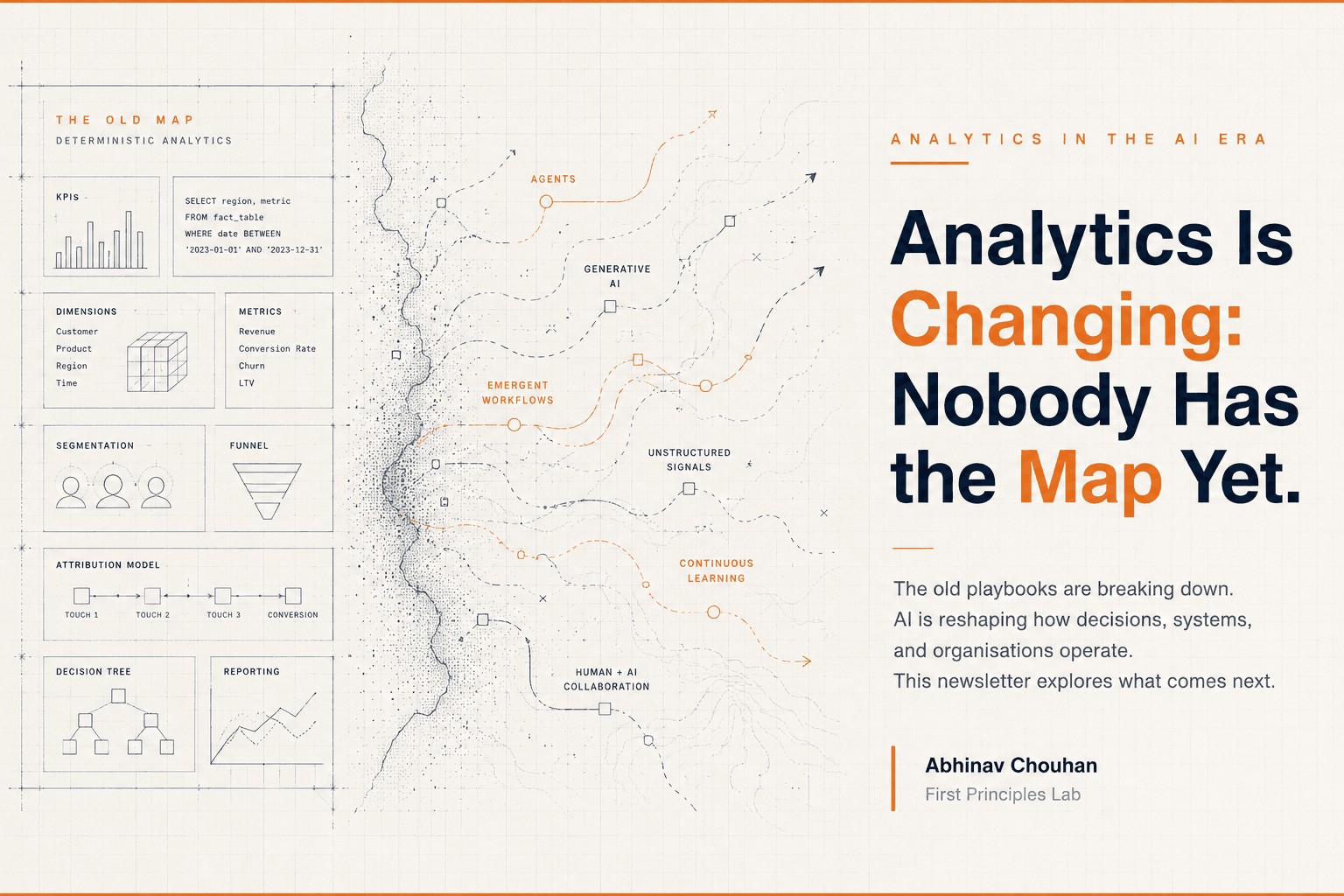Analytics Is Changing. Nobody Has the Map Yet.